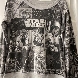 Reversible Star Wars Darth Vader Sweatshirt medium